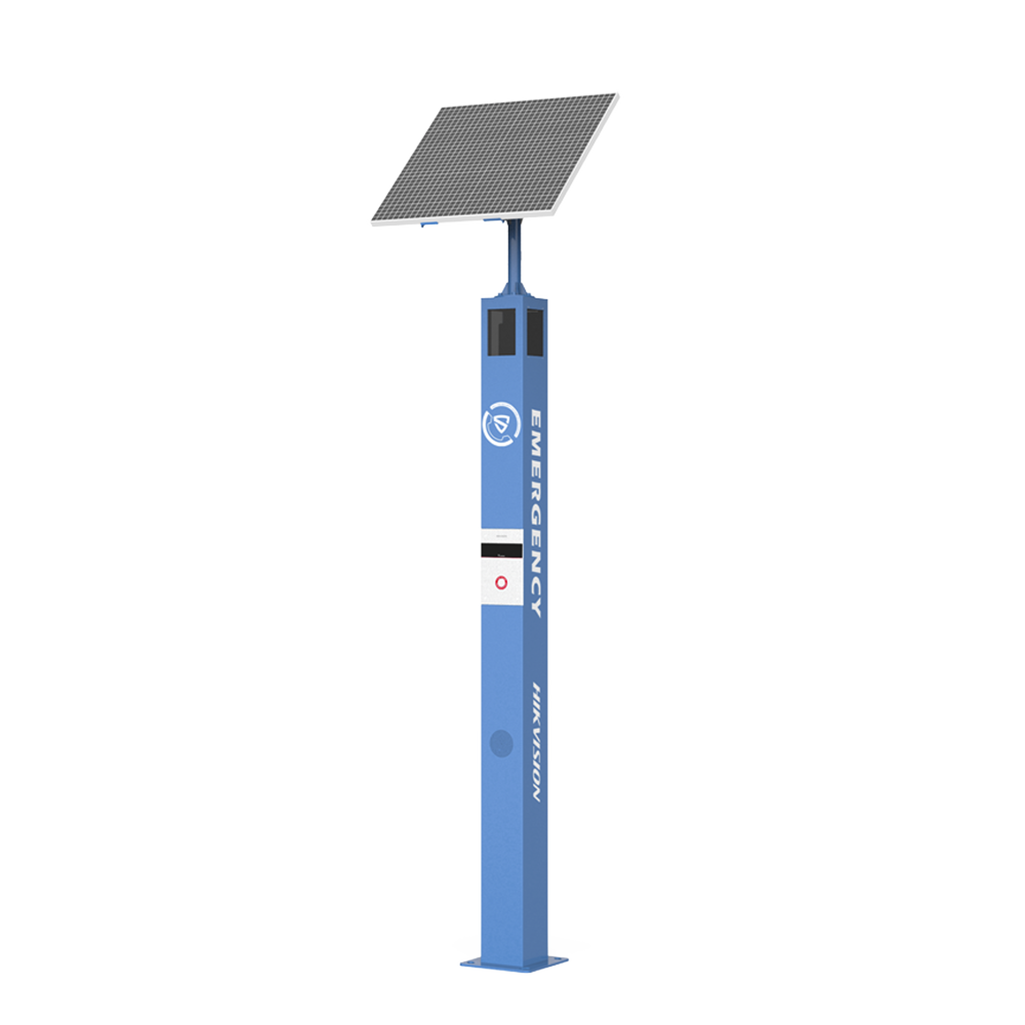 DS-PEA301-CVS1-AL|Estación de Pánico de Alarma Solar / Comunicación 4G / Cámara de 2 Megapixel / Audio de Dos Vías / Exterior IP65 / IK10 / Micro SD